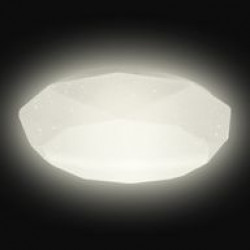 Asalite LED Mennyezeti Lámpa ROSALIA 18W 3000K (1350 lumen) Gyémánt/Csillagos Mennyezeti LED 