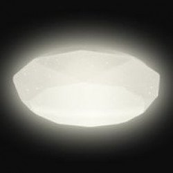 Asalite LED Mennyezeti Lámpa ROSALIA 18W 3000K (1350 lumen) Gyémánt/Csillagos Mennyezeti LED 