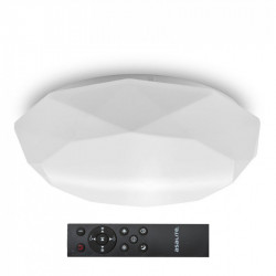 Asalite LED Mennyezeti Lámpa LIZA 48W 3000K/4000K/6500K (3400 lumen) Gyémánt/Csillagos+Távirányító CCT Mennyezeti LED  Asalite LED mennyezeti lámpa ????????????? ASALITE