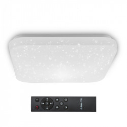 Asalite LED Mennyezeti Lámpa LIZA 48W 3000K/4000K/6500K (3400 lumen) Négyzet/Csillagos+Távirányító CCT Mennyezeti LED  Asalite LED mennyezeti lámpa ????????????? ASALITE