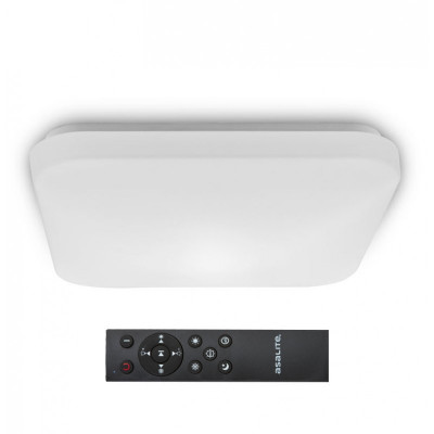 Asalite LED Mennyezeti Lámpa OLIVIA 48W 3000K/4000K/6500K (3400 lumen) Négyzet +Távirányító CCT Mennyezeti LED 