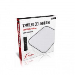 Asalite LED Mennyezeti Lámpa EMMA 72W 3000K/4000K/6500K (5000 lumen) Négyzet/Csillagos+Távirányító CCT Mennyezeti LED  Asalite LED mennyezeti lámpa ????????????? ASALITE