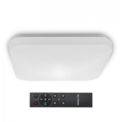 Asalite LED Mennyezeti Lámpa SOFIA 72W 3000K/4000K/6500K (5000 lumen) Négyzet+Távirányító CCT Mennyezeti LED 
