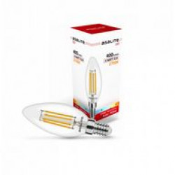 Asalite LED Izzó C35 filament gyertya E14 4W 2700K (400 lumen) LED izzó Fürdöszoba ????????????? ASALITE