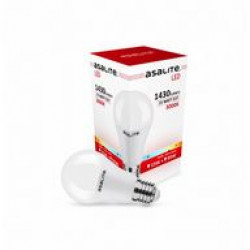 Asalite LED Izzó A65 gömb E27 15W 3000K (1430 lumen) LED izzó Fürdöszoba ????????????? ASALITE