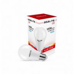 Asalite LED Izzó A65 gömb E27 15W 4000K (1430 lumen) LED izzó Fürdöszoba ????????????? ASALITE