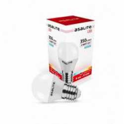 Asalite LED Izzó G45 mini gömb E27 4W 4000K (350 lumen) LED izzó Fürdöszoba ????????????? ASALITE