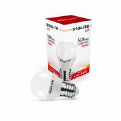 Asalite LED Izzó G45 mini gömb E27 6W 3000K (510 lumen) LED izzó Fürdöszoba ????????????? ASALITE