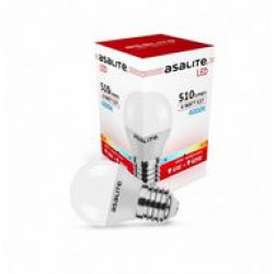 Asalite LED Izzó G45 mini gömb E27 6W 4000K (510 lumen) LED izzó Fürdöszoba ????????????? ASALITE