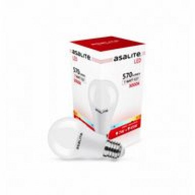 Asalite LED Izzó A60 gömb E27 7W 3000K (570 lumen) LED izzó