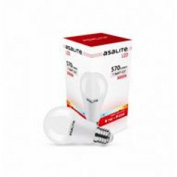 Asalite LED Izzó A60 gömb E27 7W 3000K (570 lumen) LED izzó Fürdöszoba ????????????? ASALITE