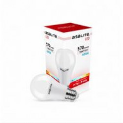 Asalite LED Izzó A60 gömb E27 7W 4000K (570 lumen) LED izzó Fürdöszoba ????????????? ASALITE