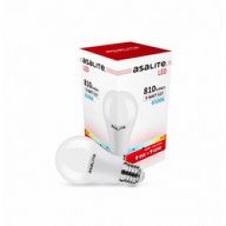Asalite LED Izzó A60 gömb E27 9W 6500K ( 810 lumen ) LED izzó Fürdöszoba ????????????? ASALITE