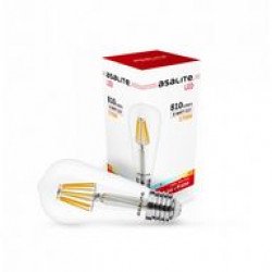 Asalite LED Izzó ST64 filament E27 8W 2700K (810 lumen) LED izzó Fürdöszoba ????????????? ASALITE