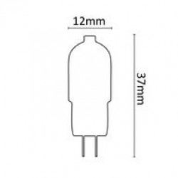 Asalite LED Izzó G4 12V 1,5W 3000K (110 lumen) LED izzó