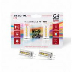 Asalite LED Izzó G4 12V 2W 3000K (220 lumen) LED izzó Fürdöszoba ????????????? ASALITE