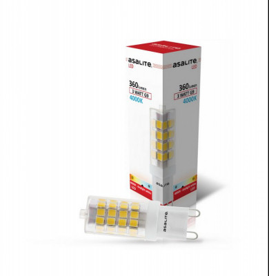Asalite LED Izzó G9 6W 4000K (600 lumen) LED izzó