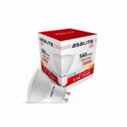 Asalite LED Izzó GU10 spot 7W 3000K (560 lumen) LED izzó Fürdöszoba ????????????? ASALITE