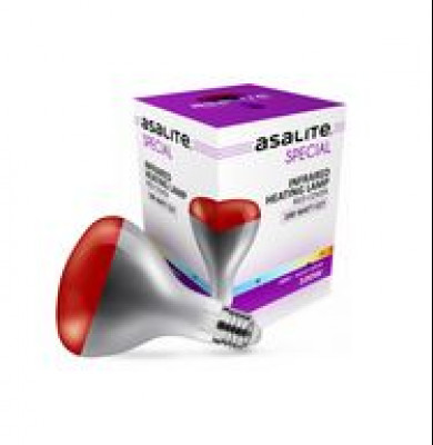 Asalite Infra Izzó Piros R125 E27 100W 2800K Speciális izzók