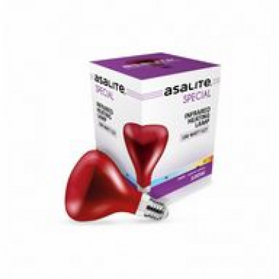 Asalite Infra Izzó Piros G95 E27 100W 2800K Speciális izzók