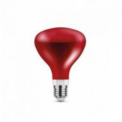 Asalite Infra Izzó Piros G95 E27 100W 2800K Speciális izzók Fürdöszoba ????????????? ASALITE