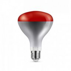 Asalite Infra Izzó Piros R125 E27 250W 2800K Speciális izzók Fürdöszoba ????????????? ASALITE