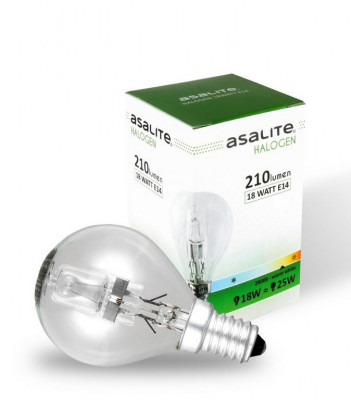 Halogén Izzó G45 mini gömb E14 18W 2800K (210 lumen) Halogén izzók