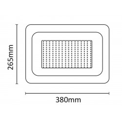 Asalite LED Reflektor Slim 200W 4500K (18000 lumen) LED Reflektor