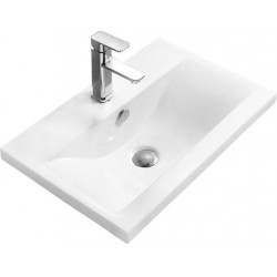 Mexen Emma beépítheö mosdó kagyló   42 x 39 cm, fehér  - 25054200 Mosdó csaplyukal Mosdó csaplyukal 406594 Mexen