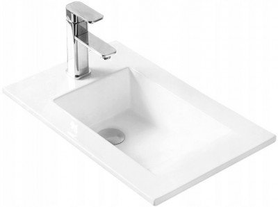 Mexen Alir beépítheö mosdó kagyló   34 x 55 cm, fehér  - 25503400 Mosdó csaplyukal