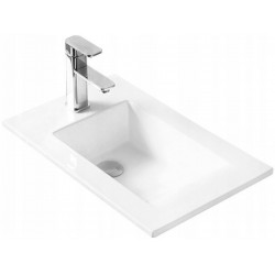 Mexen Alir beépítheö mosdó kagyló   34 x 55 cm, fehér  - 25503400 Mosdó csaplyukal Mosdó csaplyukal 406594 Mexen