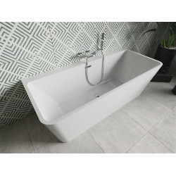 Luxury Volta szabadon álló fürdökád akril  170 x 75 cm, fehér - 51131707500 Térben álló kád