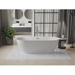Luxury Roxy szabadon álló fürdökád akril  180 x 85 cm, fehér - 51201808500 Térben álló kád