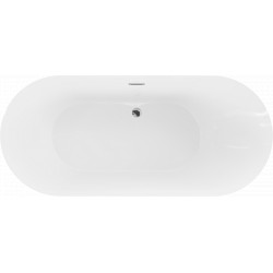 Luxury Roxy szabadon álló fürdökád akril  180 x 85 cm, fehér - 51201808500 Térben álló kád