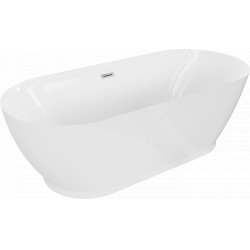 Luxury Roxy szabadon álló fürdökád akril  180 x 85 cm, fehér - 51201808500 Térben álló kád