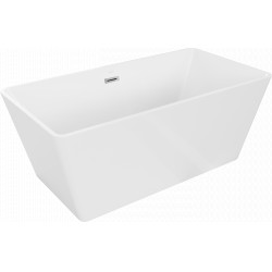 Luxury Malaga szabadon álló fürdökád akril  150 x 75 cm, fehér - 51421507500 Térben álló kád Térben álló kád 406959 Luxury