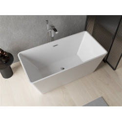 Luxury Malaga szabadon álló fürdökád akril  150 x 75 cm, fehér - 51421507500 Térben álló kád