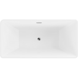 Luxury Malaga szabadon álló fürdökád akril  150 x 75 cm, fehér - 51421507500 Térben álló kád