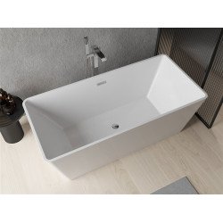 Luxury Malaga szabadon álló fürdökád akril  170 x 80 cm, fehér - 51421708000 Térben álló kád