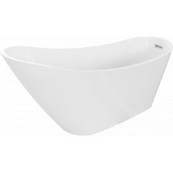 Luxury Oviedo szabadon álló fürdökád akril  170 x 76 cm, fehér - 51561707600 Térben álló kád Térben álló kád 406959 Luxury