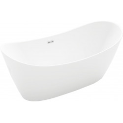 Luxury Montana szabadon álló fürdökád akril  150 x 75 cm, fehér - 52011507500 Térben álló kád Térben álló kád 406959 Luxury