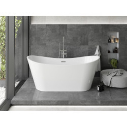 Luxury Montana szabadon álló fürdökád akril  170 x 80 cm, fehér - 52011708000 Térben álló kád
