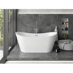 Luxury Montana szabadon álló fürdökád akril  170 x 80 cm, fehér - 52011708000 Térben álló kád