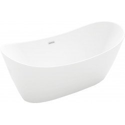 Luxury Montana szabadon álló fürdökád akril  180 x 80 cm, fehér - 52011808000 Térben álló kád Térben álló kád 406959 Luxury