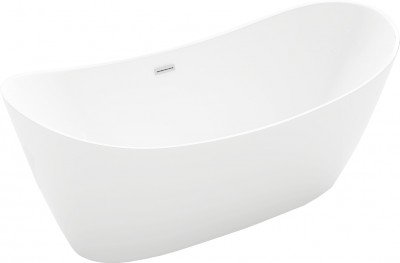 Luxury Montana szabadon álló fürdökád akril  180 x 90 cm, fehér - 52011809000 Térben álló kád