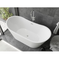 Luxury Montana szabadon álló fürdökád akril  180 x 90 cm, fehér - 52011809000 Térben álló kád