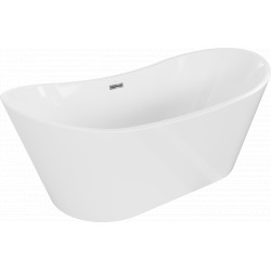 Luxury Montana szabadon álló fürdökád akril  180 x 90 cm, fehér - 52011809000 Térben álló kád Térben álló kád 406959 Luxury