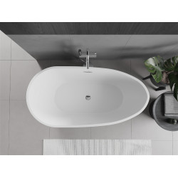 Luxury Eos szabadon álló fürdökád akril  170 x 80 cm, fehér - 52471708000 Térben álló kád