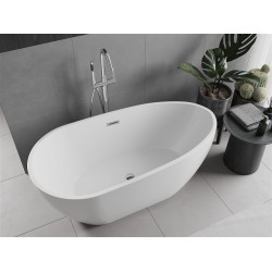 Luxury Eos szabadon álló fürdökád akril  170 x 80 cm, fehér - 52471708000 Térben álló kád