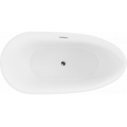 Luxury Eos szabadon álló fürdökád akril  170 x 80 cm, fehér - 52471708000 Térben álló kád